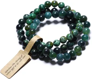 3pcs Beaded Bracelets For Women 8mm Stone Stretch Bracelets Healing Crystals Bracelet pulseras para mujer Jewelry Gifts