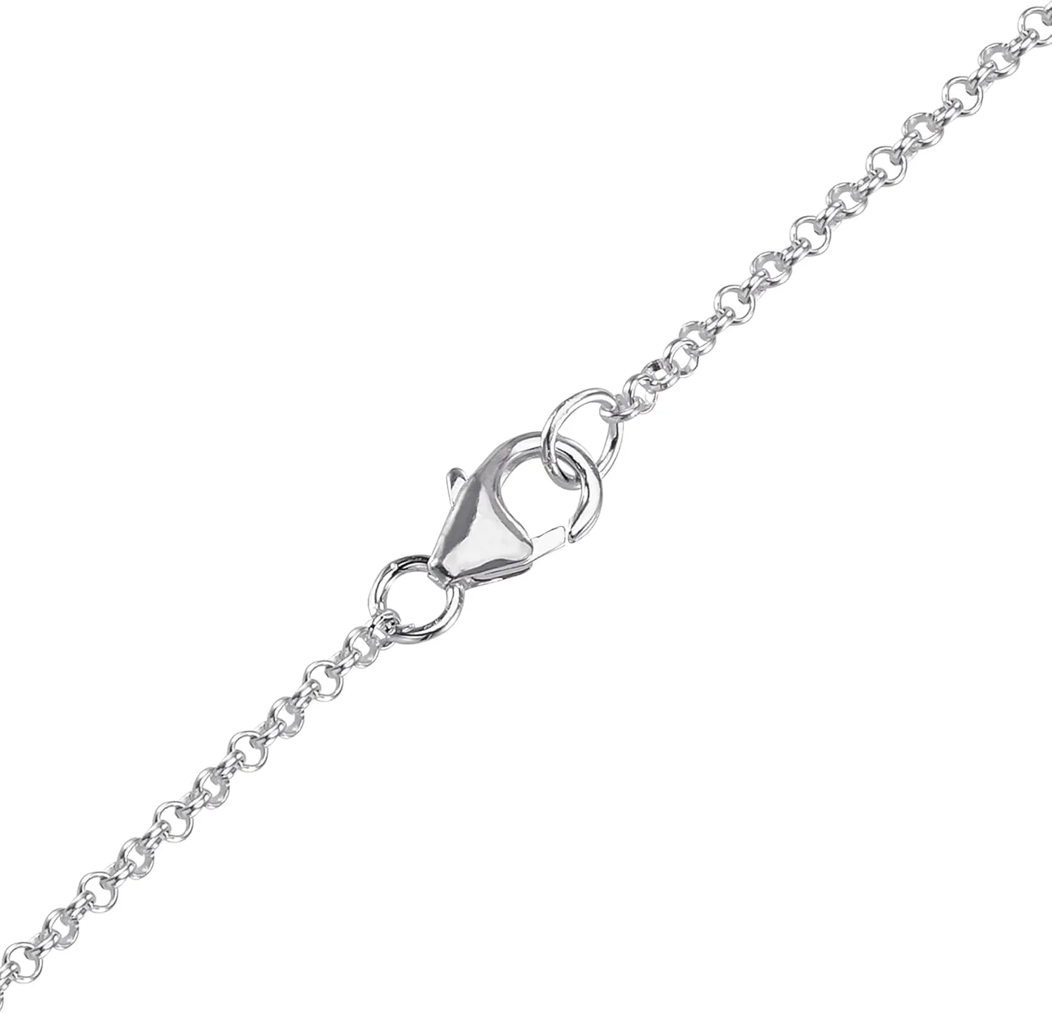 925 Sterling Silver Jewelry of Faith Cross and Ankh Necklaces