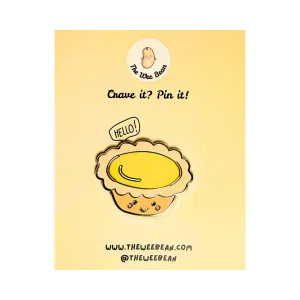 Adorable Enamel Pin Pals - Egg Tart