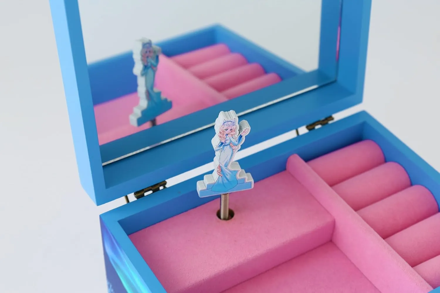 Agitation Unicorn Princess Wooden Musical Jewelry Box - Unicorn Gifts for Girls (A-Princess2)