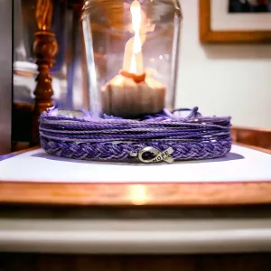 Alzheimer Awareness Bracelet, In Support of Loved Ones Battling Alzheimer