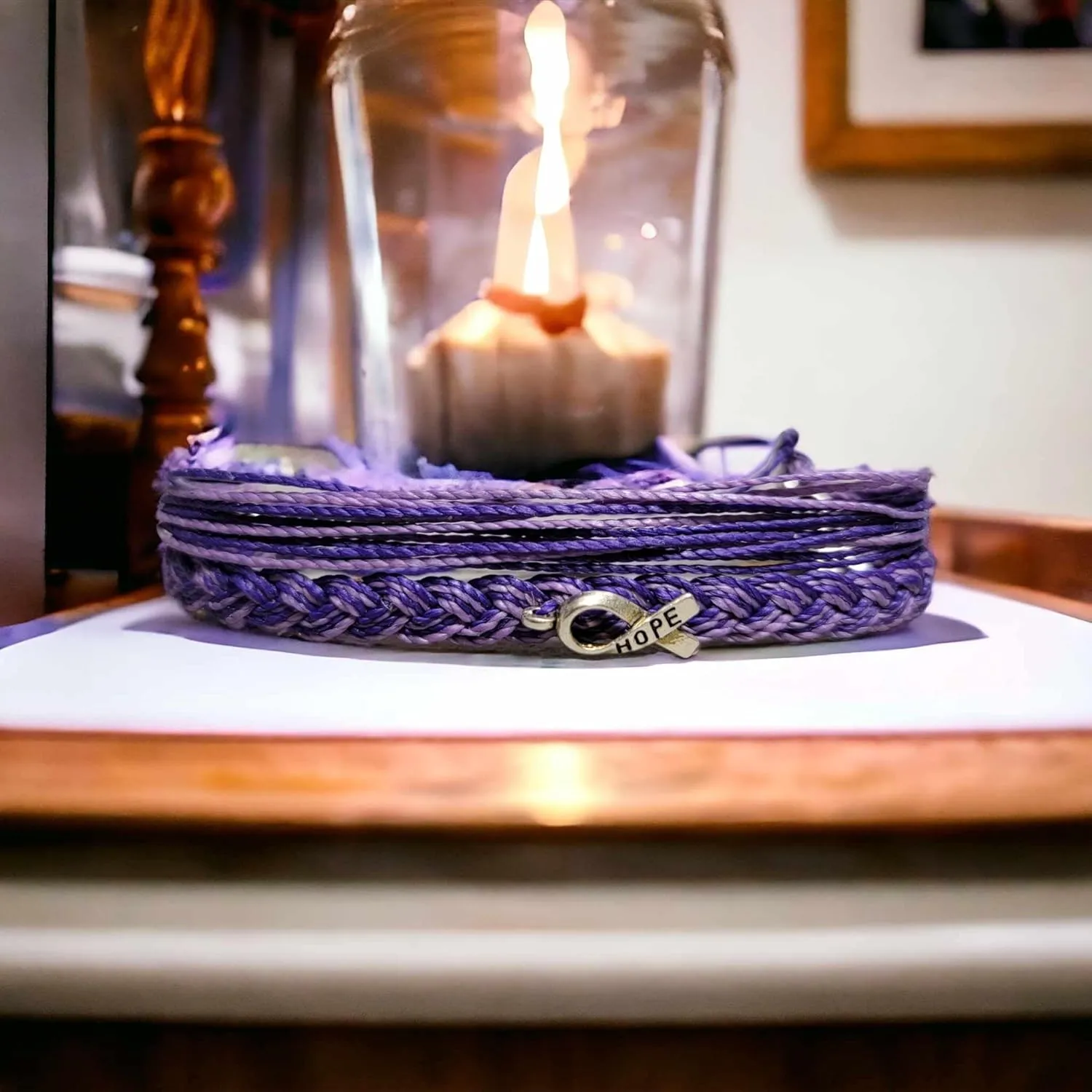 Alzheimer Awareness Bracelet, In Support of Loved Ones Battling Alzheimer