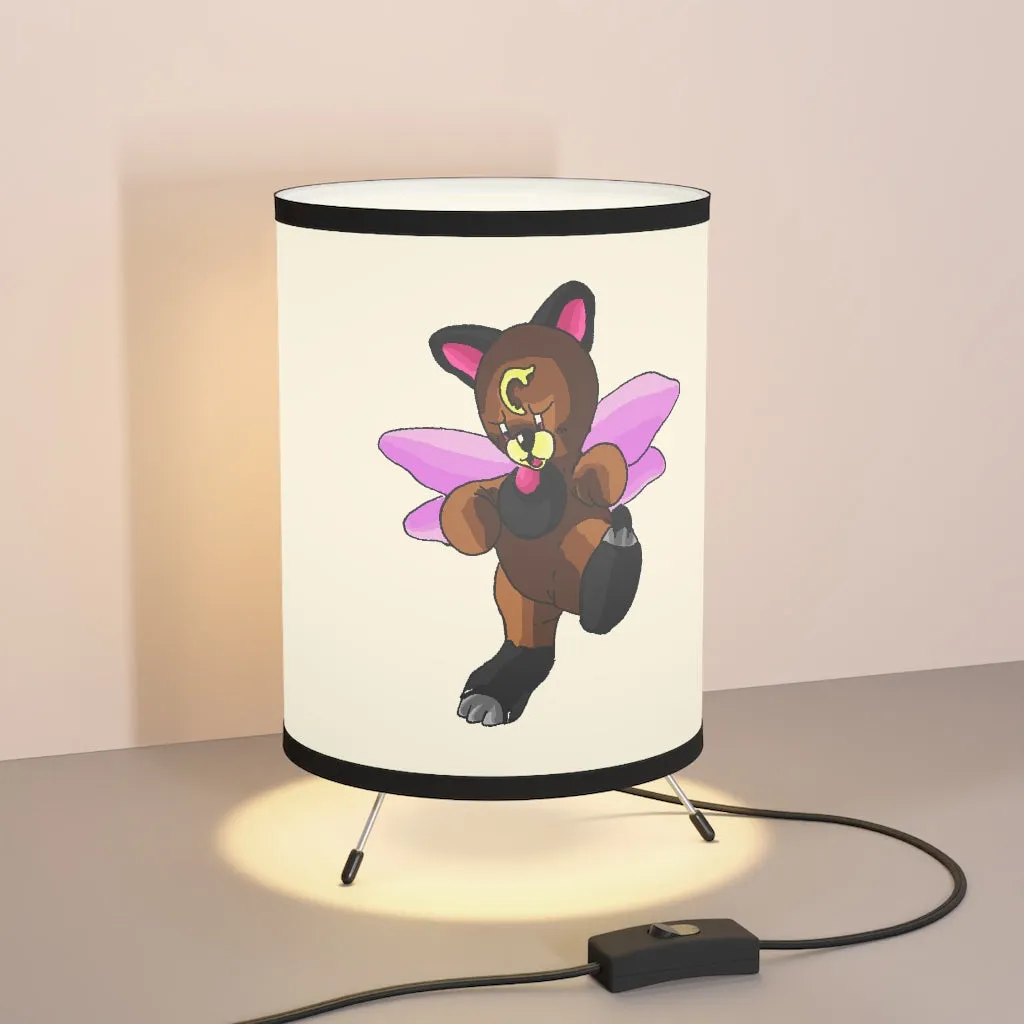 Angebear Tripod Lamp with High-Res Printed Shade, US/CA plug