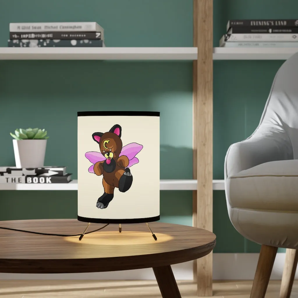 Angebear Tripod Lamp with High-Res Printed Shade, US/CA plug