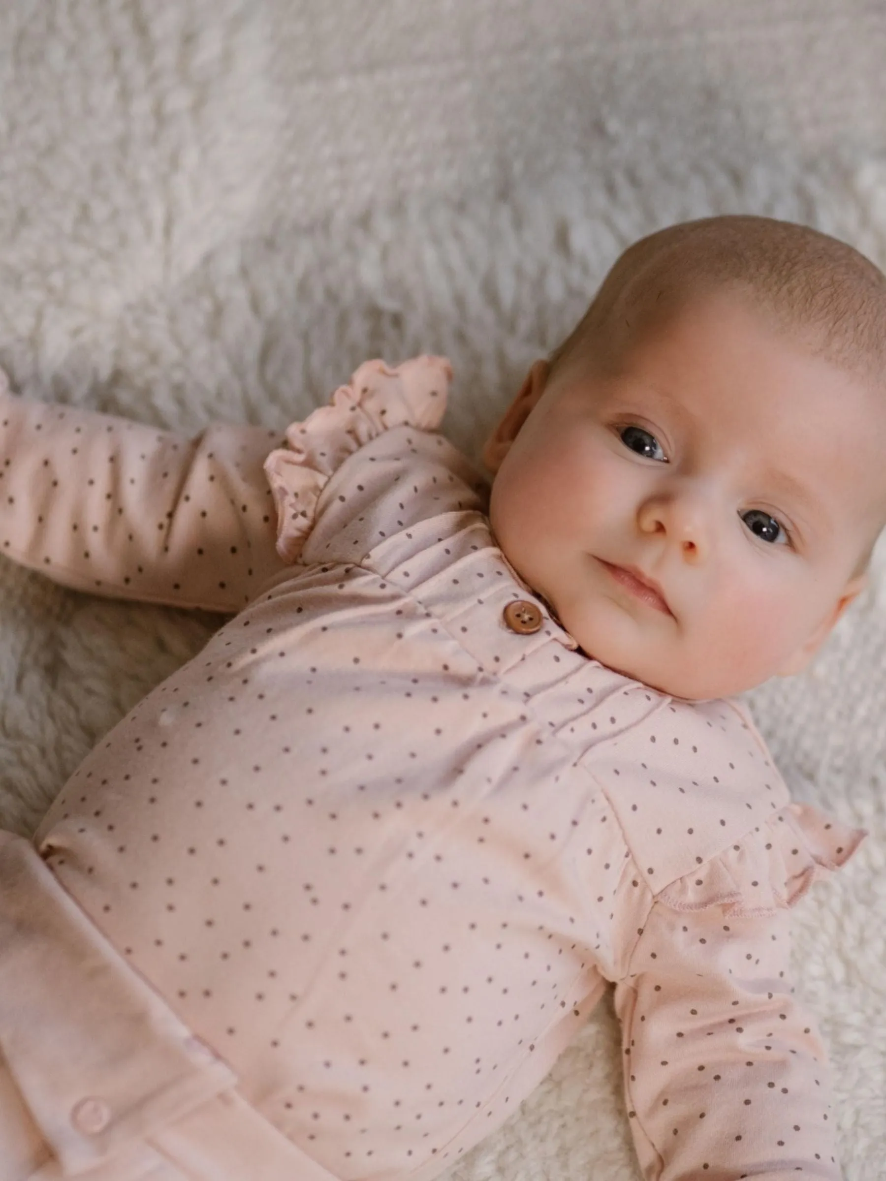 Baby Trousers Light Dusty Pink | Dirkje