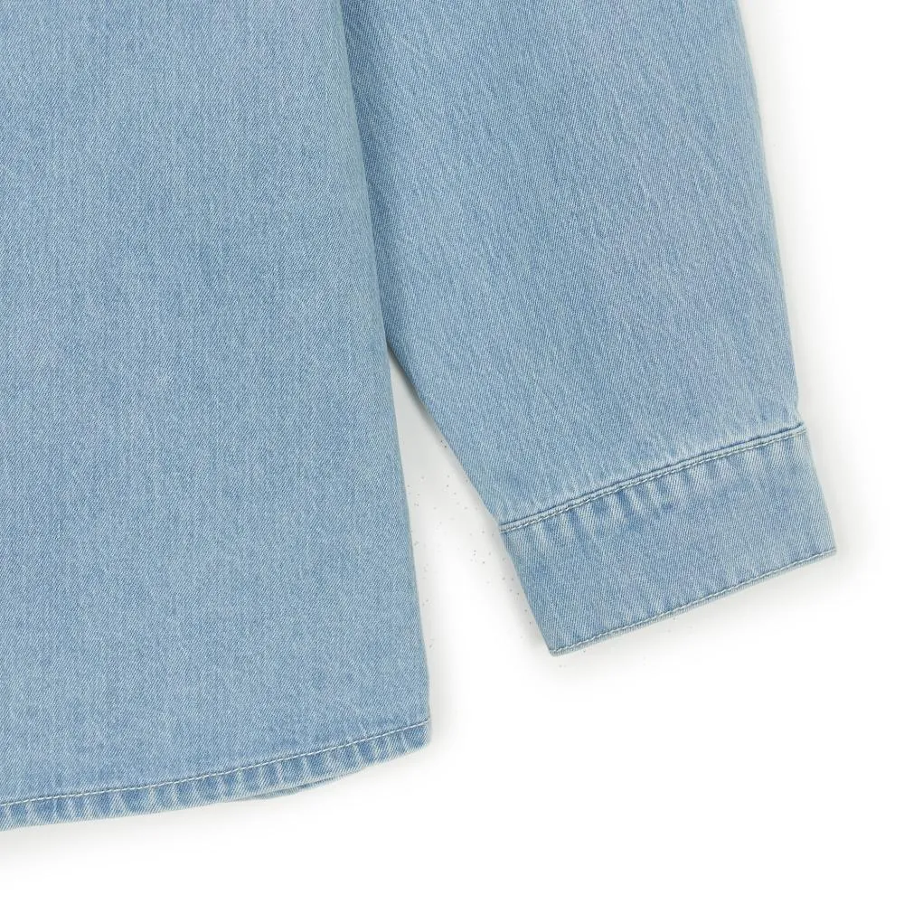 Basic Gradation Coopers Logo Denim Shirt New York Yankees