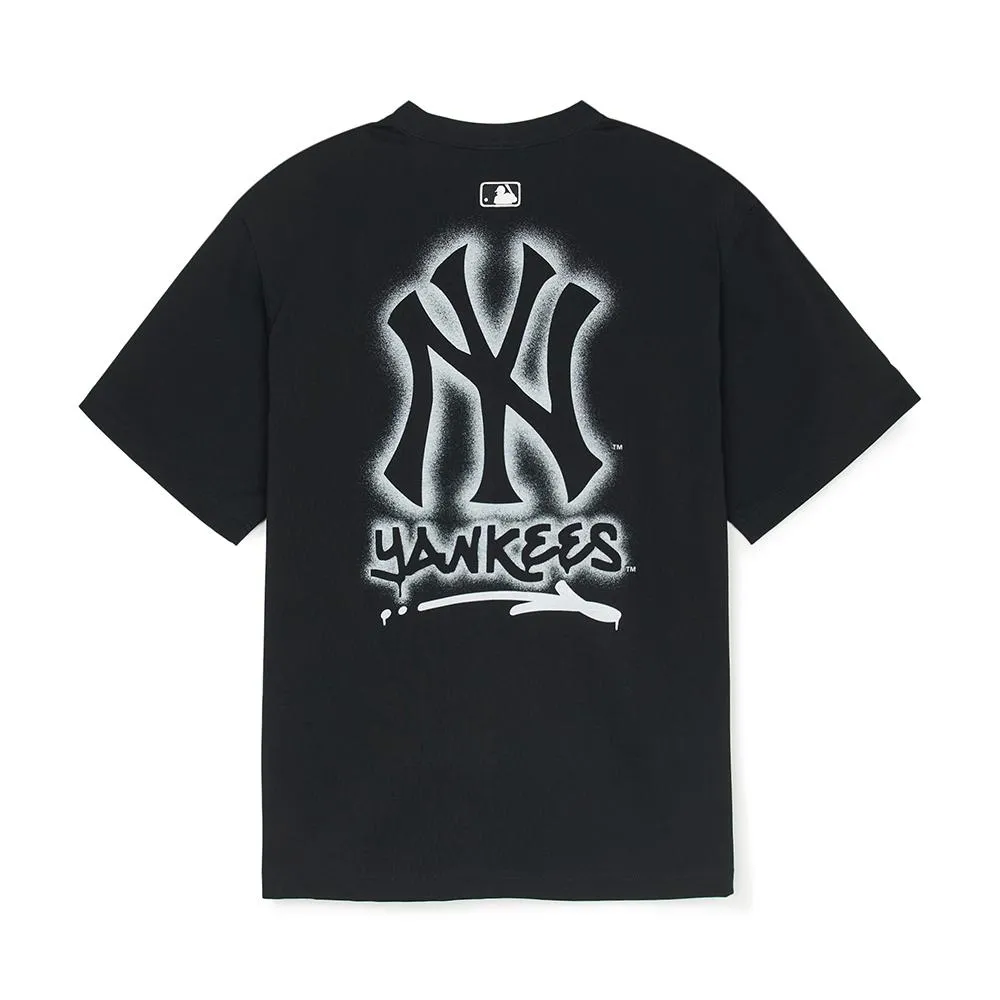 Basic Mega Logo Oversized-Fit T-Shirt New York Yankees