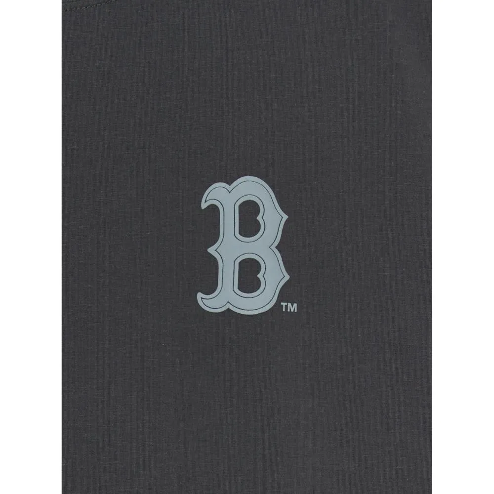 Basic Street Letter Logo Mega-Oversized-Fit T-Shirt Boston Red Sox