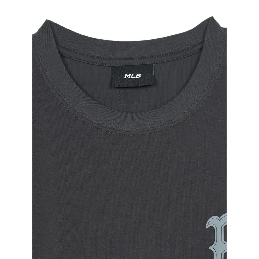 Basic Street Letter Logo Mega-Oversized-Fit T-Shirt Boston Red Sox