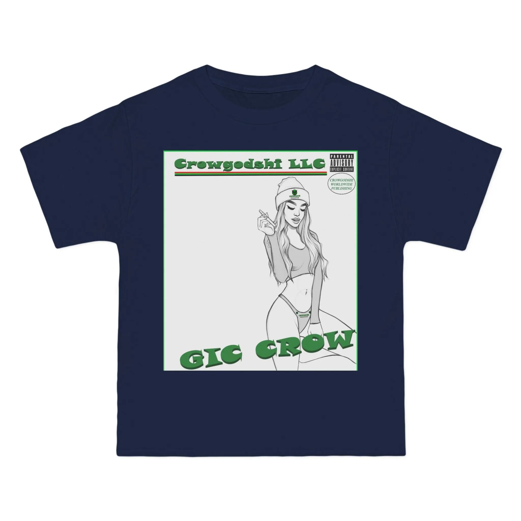 Beefy-T® Crowgodshi Designer "Crowgodshi LLC Cover" Gic Crow Edition