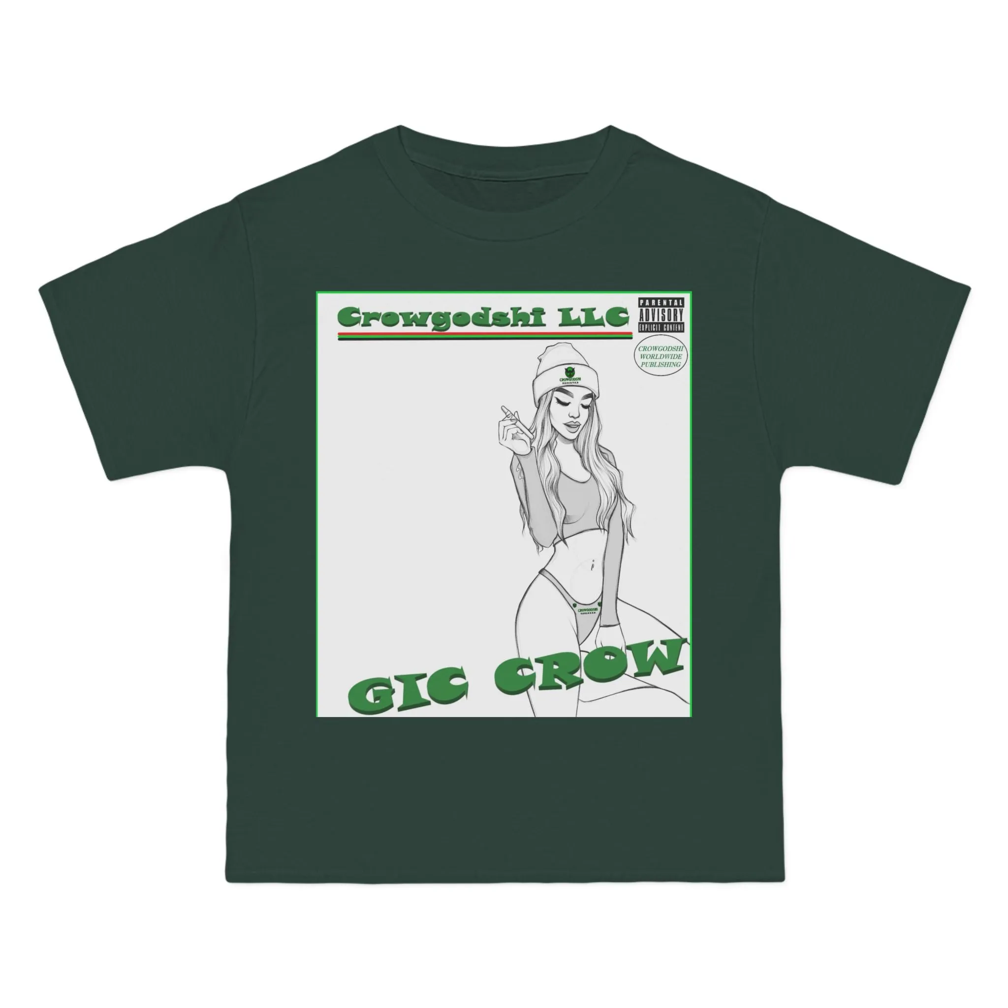 Beefy-T® Crowgodshi Designer "Crowgodshi LLC Cover" Gic Crow Edition