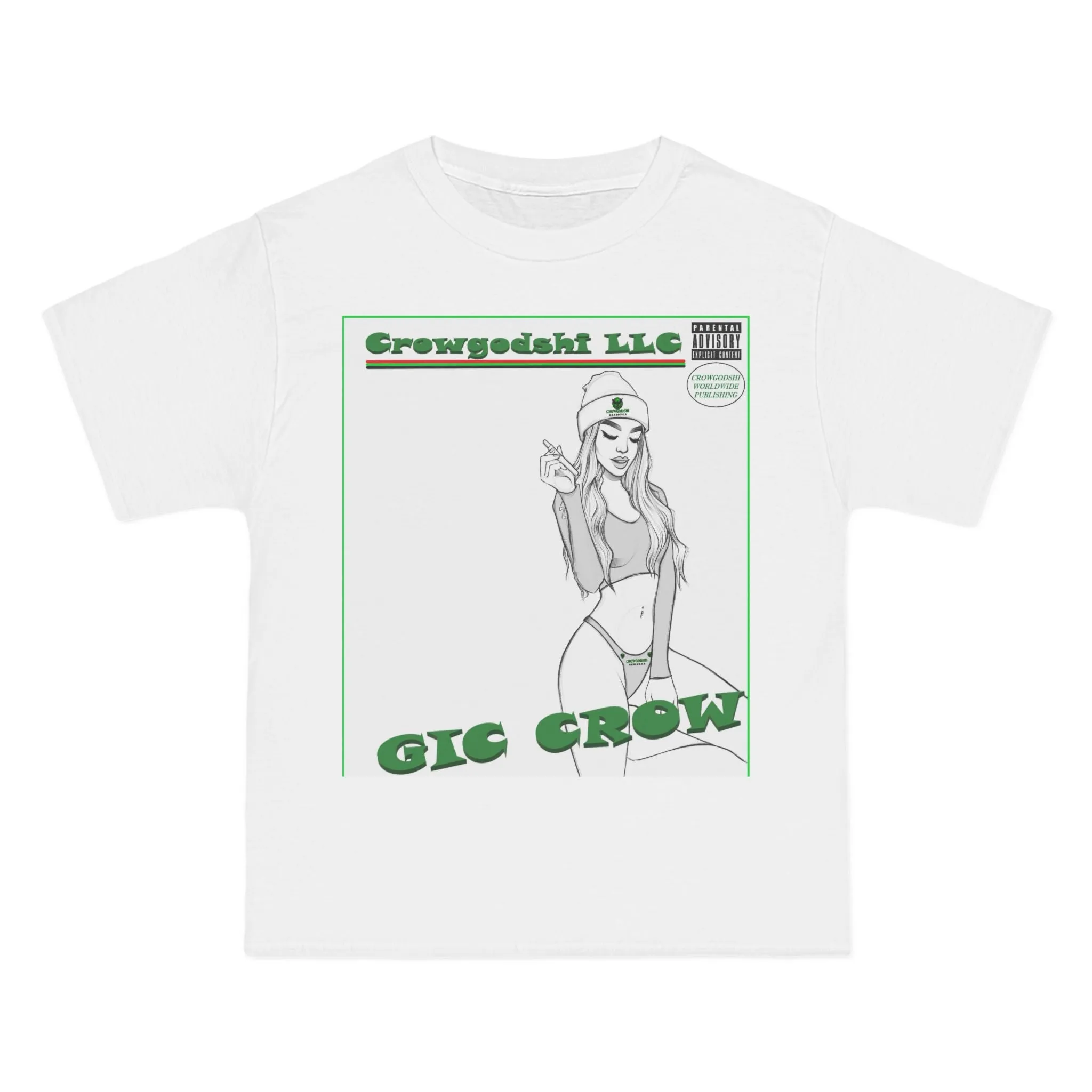 Beefy-T® Crowgodshi Designer "Crowgodshi LLC Cover" Gic Crow Edition