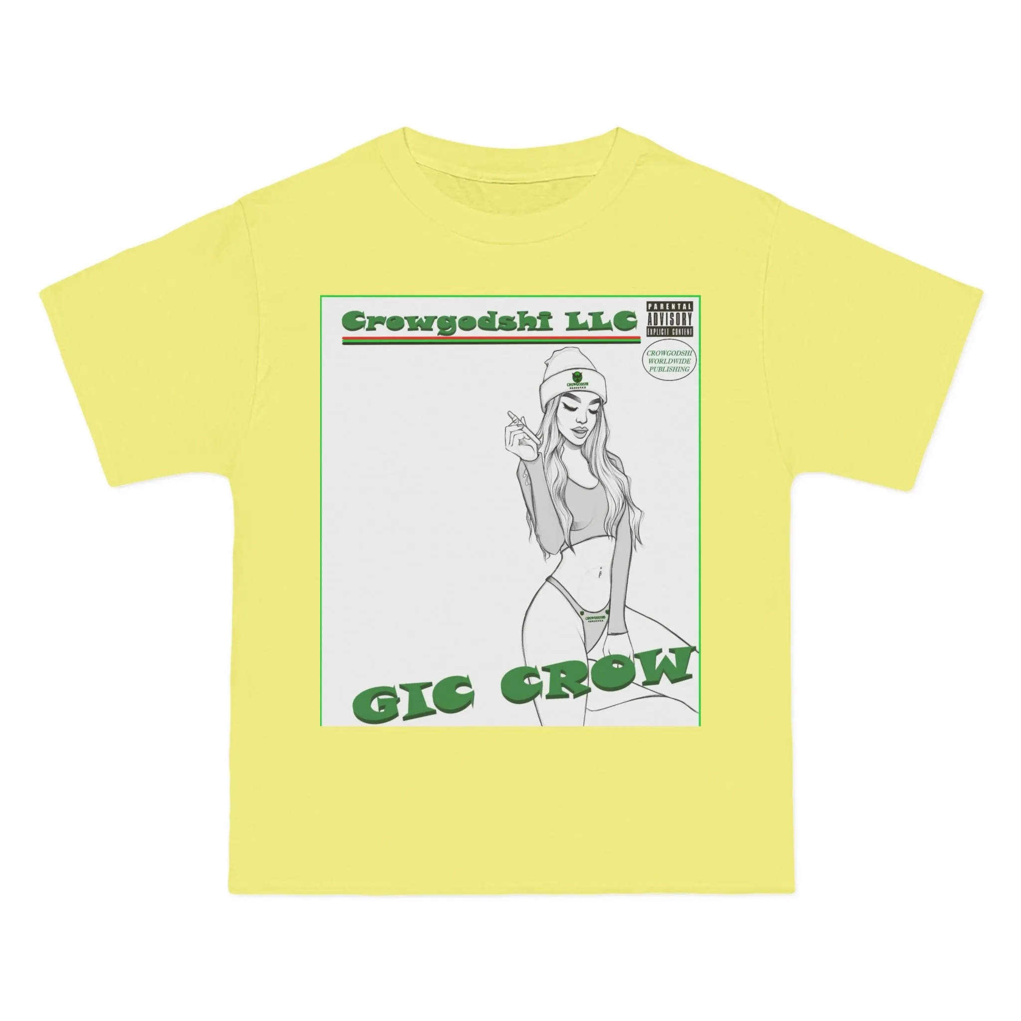 Beefy-T® Crowgodshi Designer "Crowgodshi LLC Cover" Gic Crow Edition