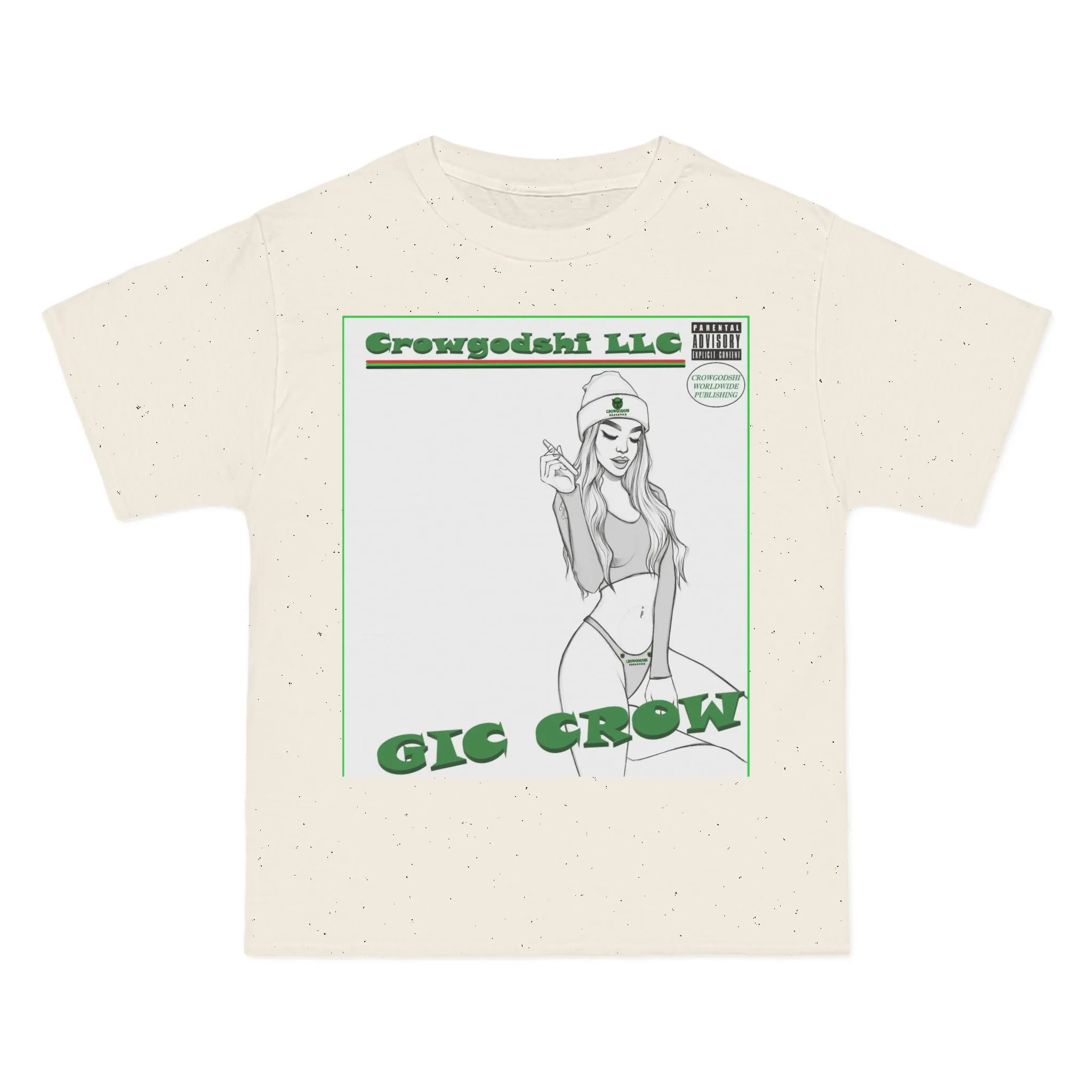 Beefy-T® Crowgodshi Designer "Crowgodshi LLC Cover" Gic Crow Edition