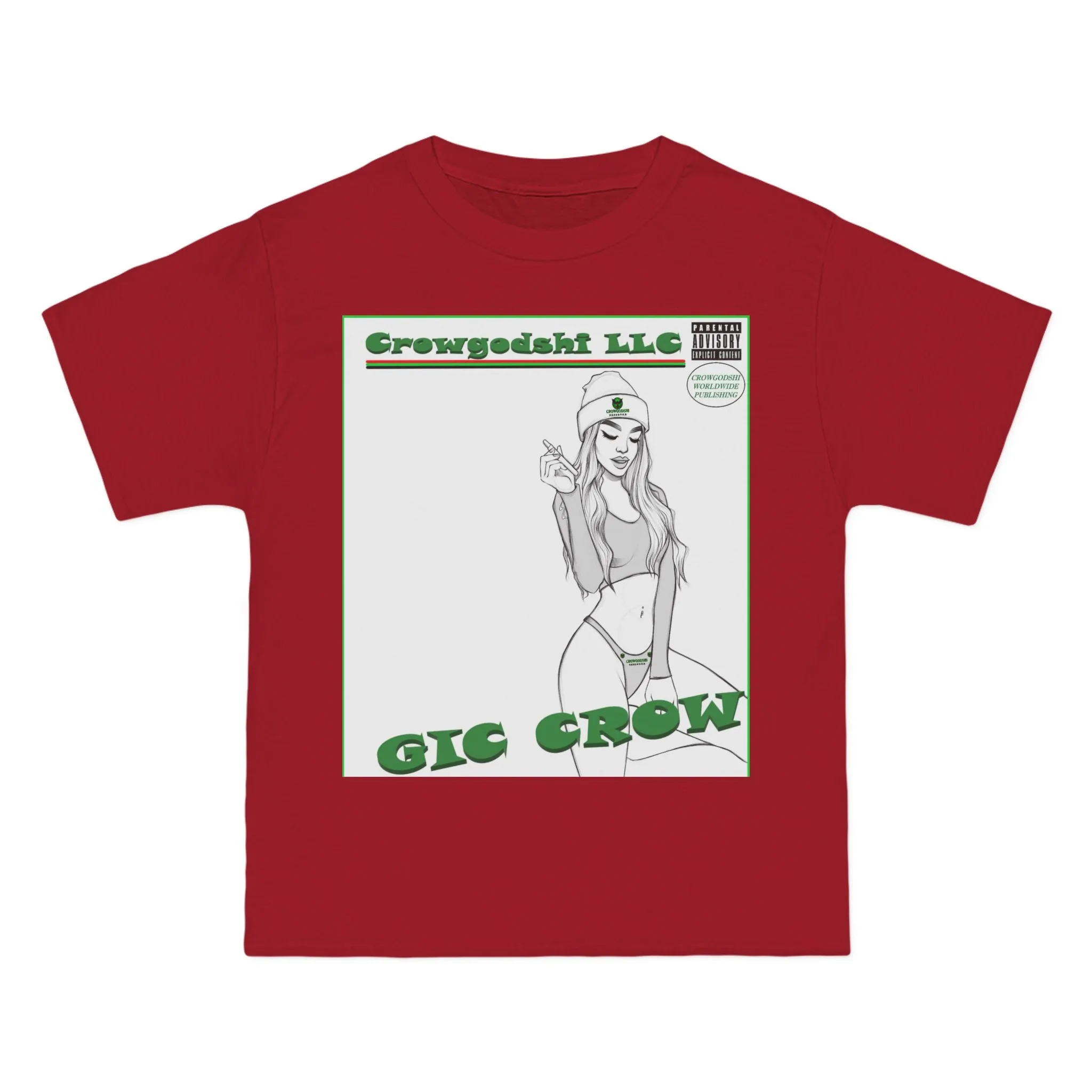 Beefy-T® Crowgodshi Designer "Crowgodshi LLC Cover" Gic Crow Edition