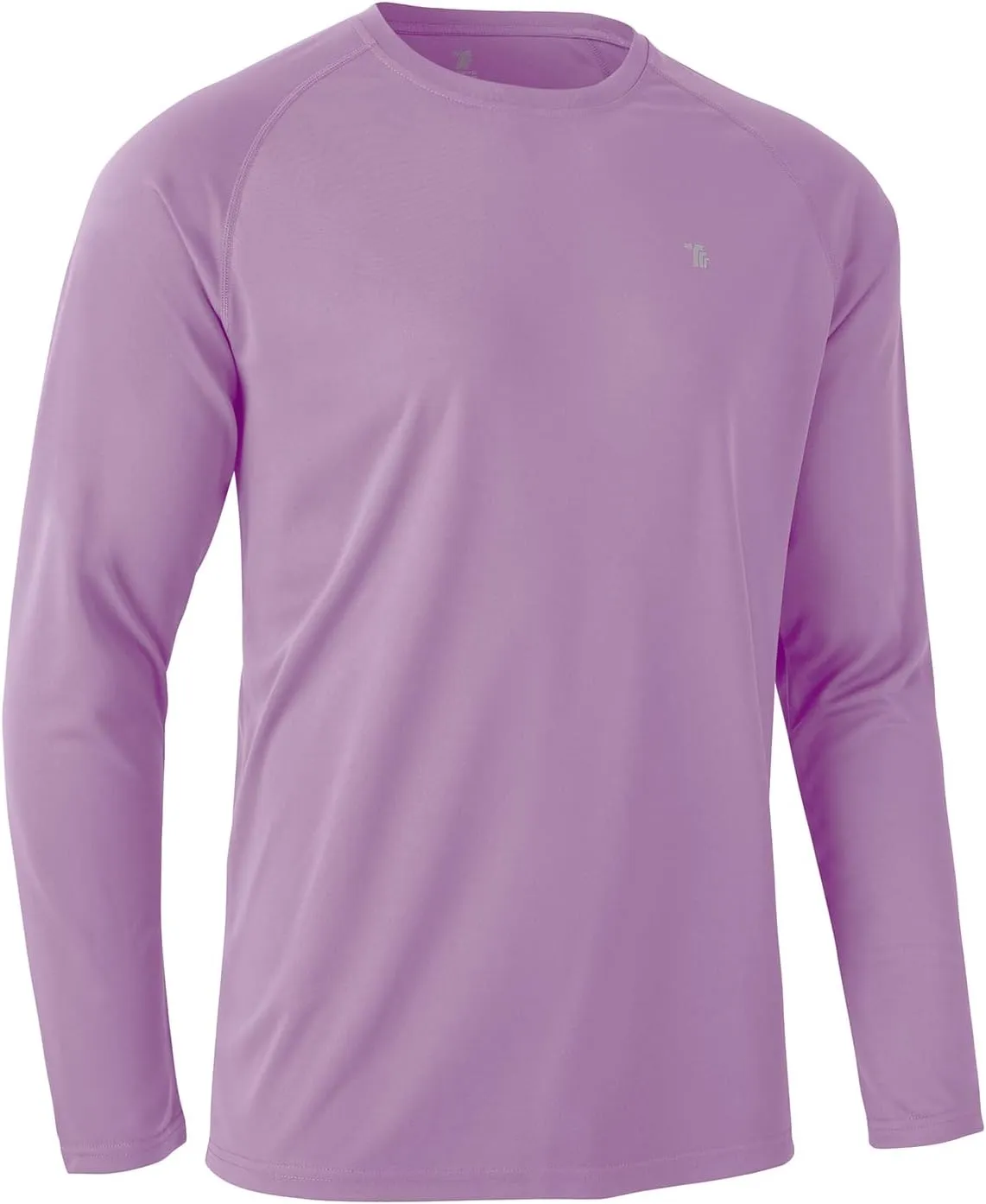 BGOWATU Men's Long Sleeve Sun Shirt Hiking Shirts UPF 50  Quick Dry Lightweight Athletic T-Shirts for Outdoor