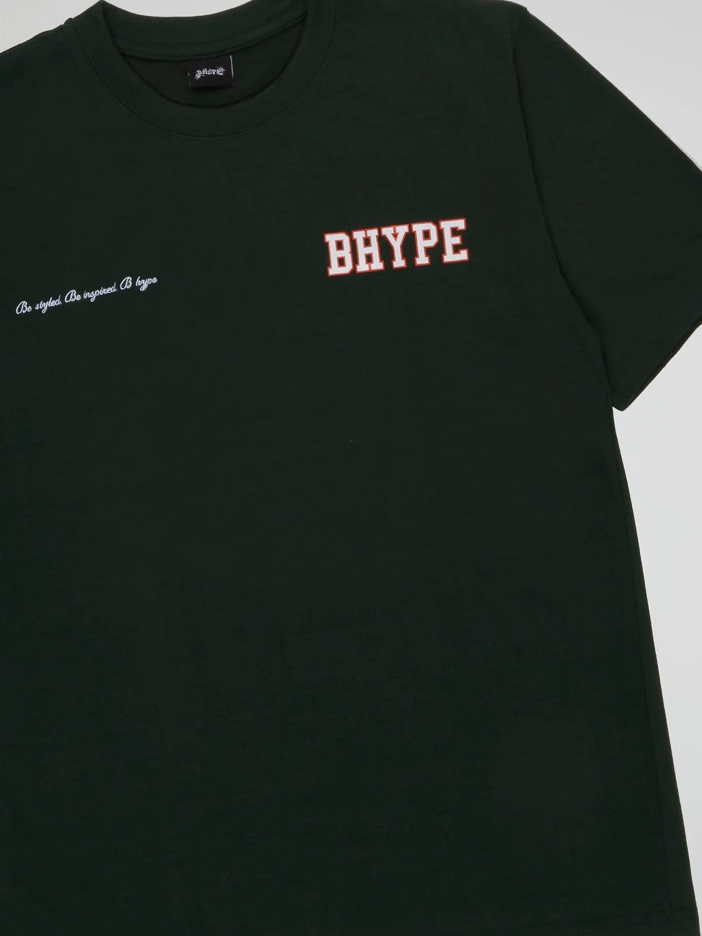 Bhype Society - Bhype Varsity Collection T-shirt Green