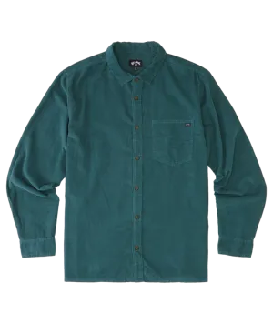 Billabong Bowie Cord L/S Shirt-Cypress
