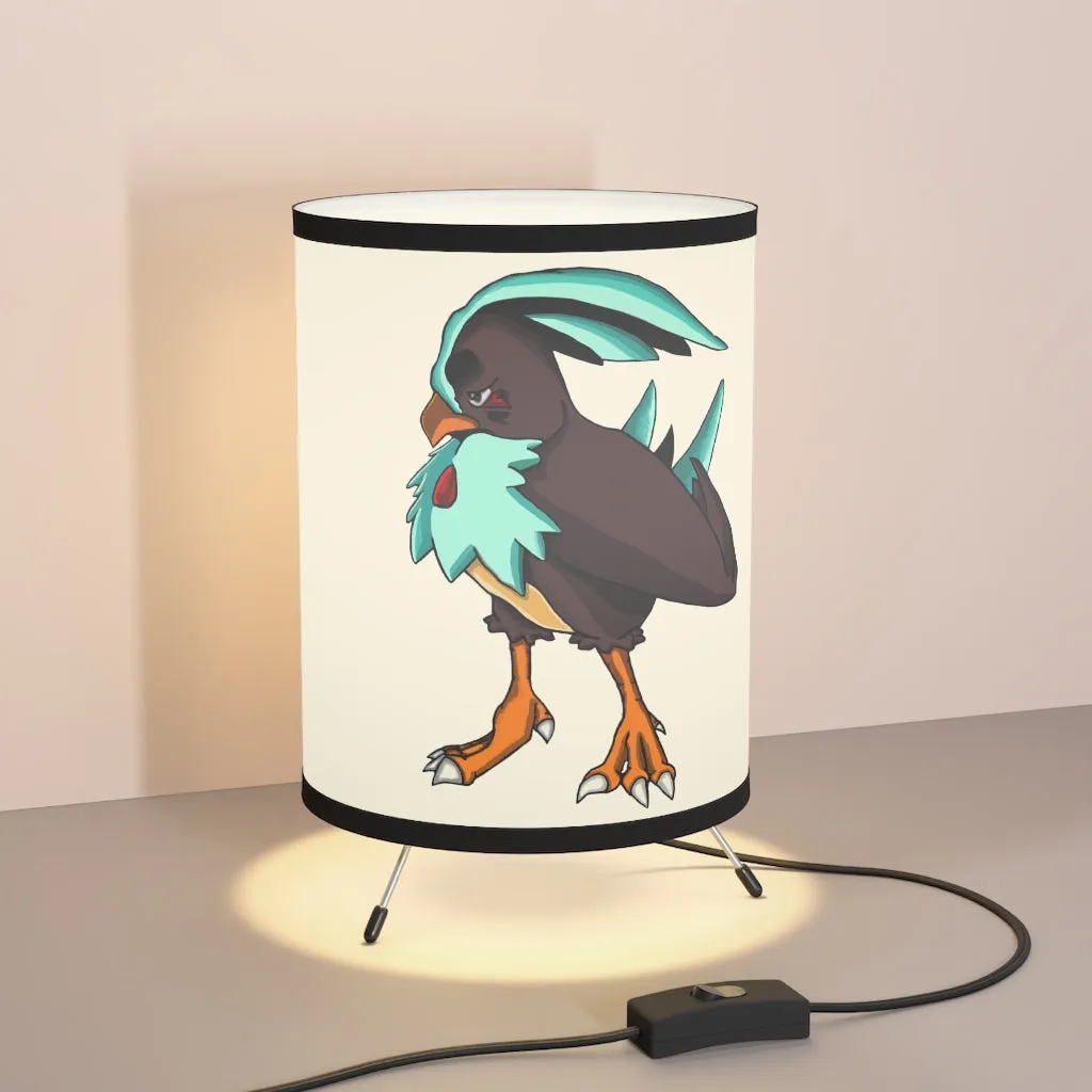 Bircross Tripod Lamp with High-Res Printed Shade, US/CA plug