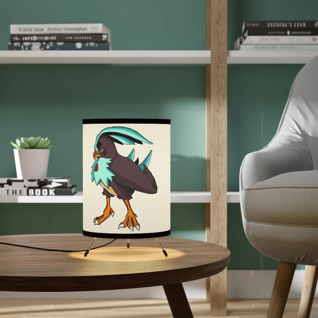 Bircross Tripod Lamp with High-Res Printed Shade, US/CA plug