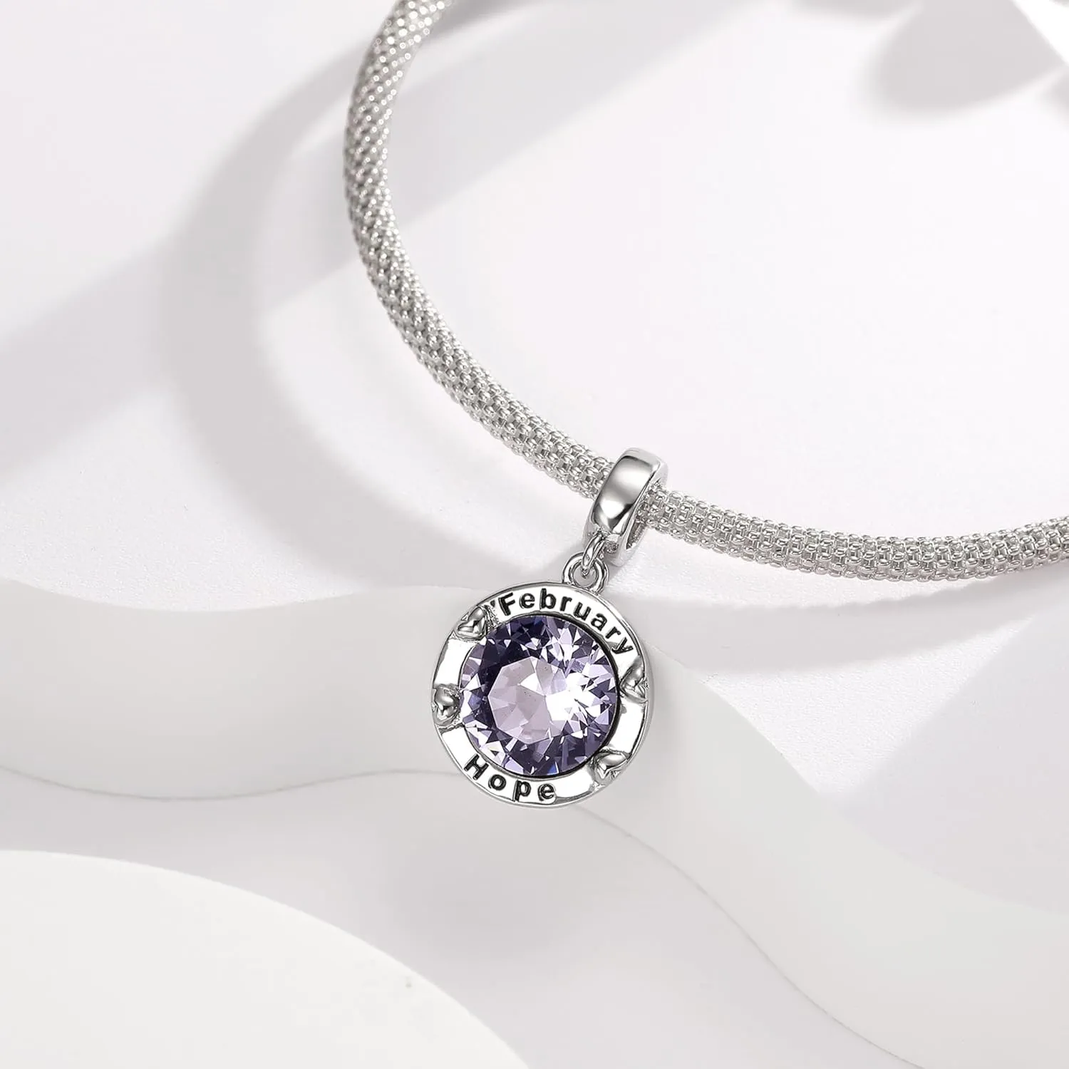 Birthstone Charms for Women Bracelets Birthday Bead Charms for Pandora Bracelets and Necklace Jewelry Gifts for Women