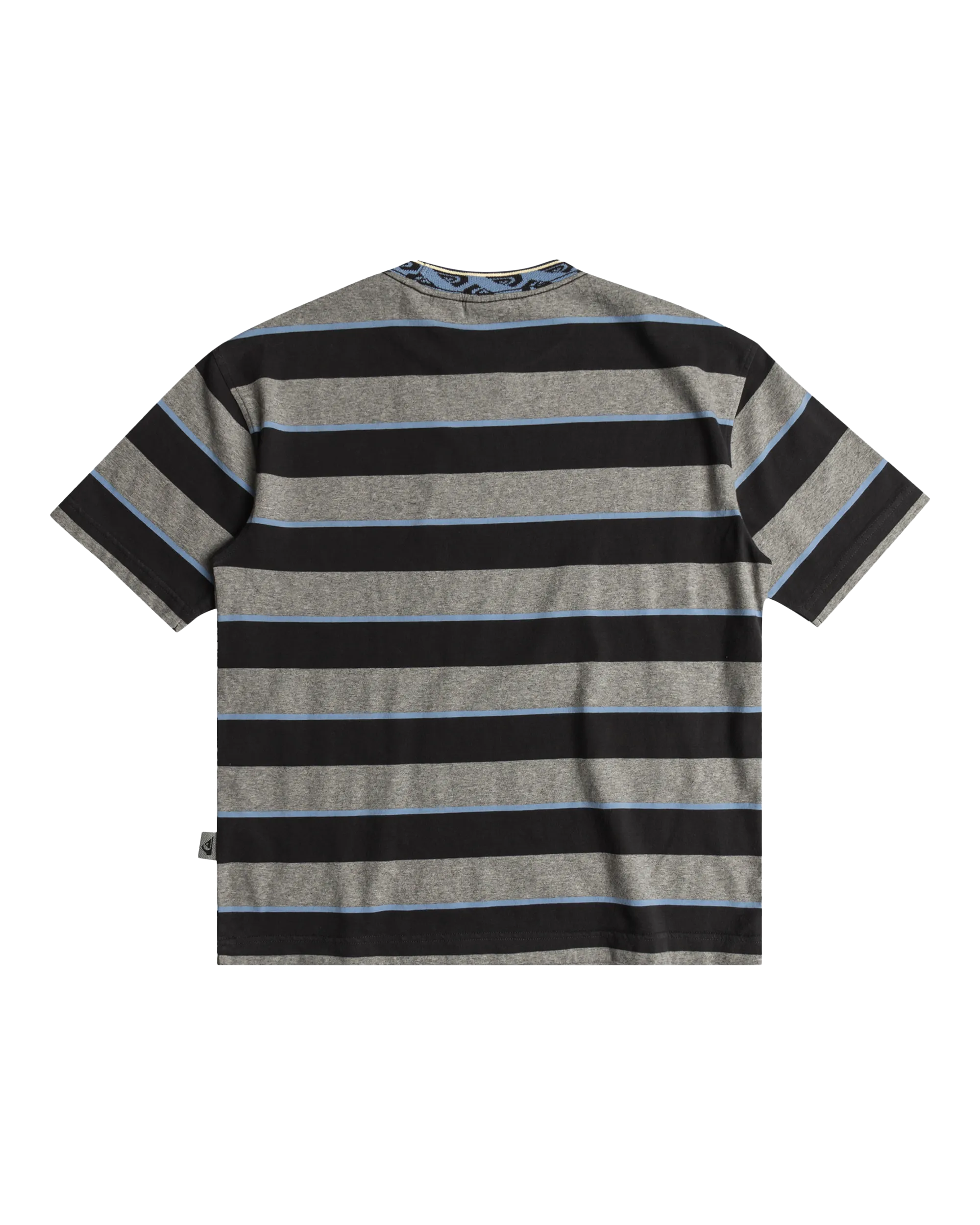 Boys Stripe T-Shirt in Tarmac Stripe