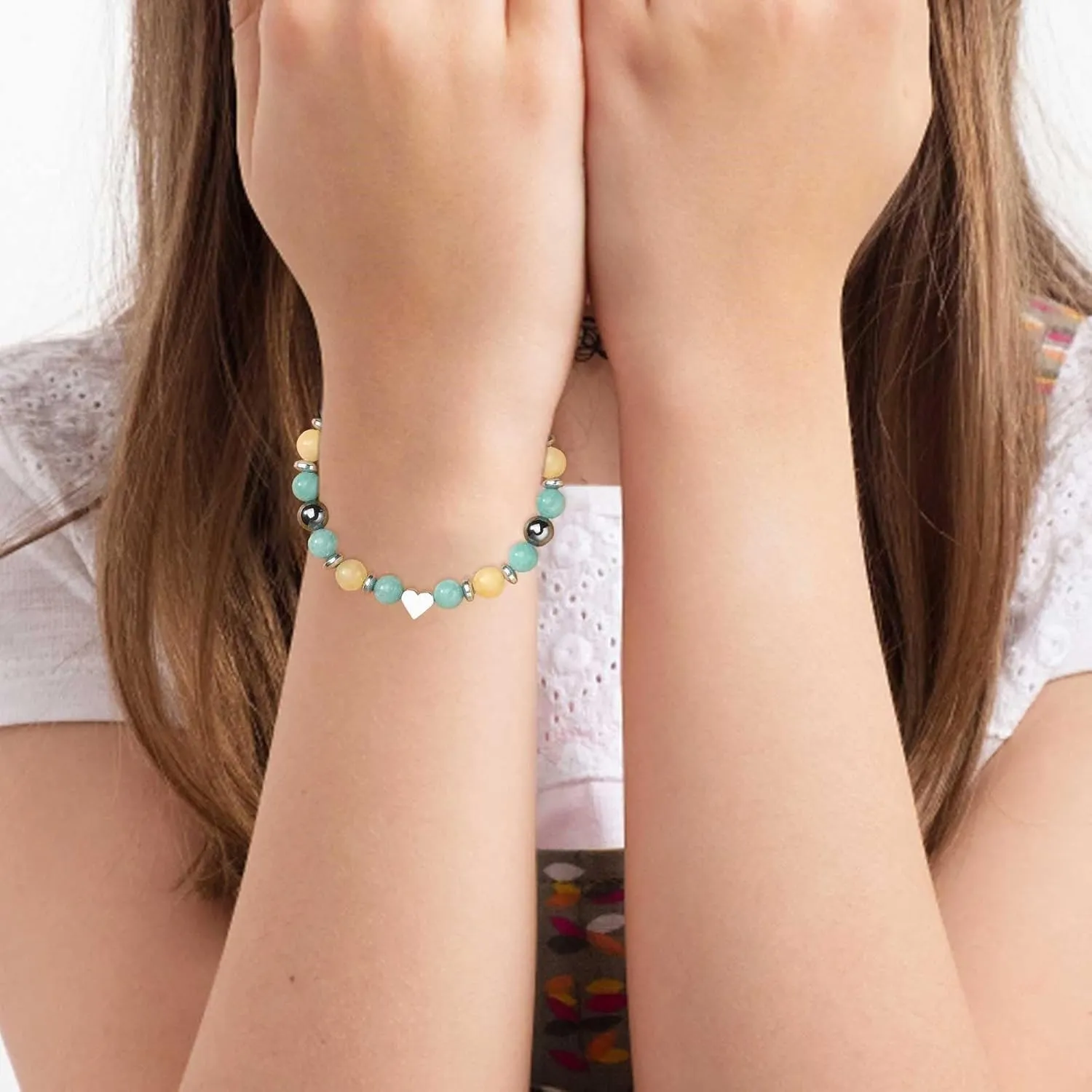 Bracelets for Women Natural Stone Bead Bracelets Graduation Birthday Friendship Bracelet Gifts for Her Mom Jewelry