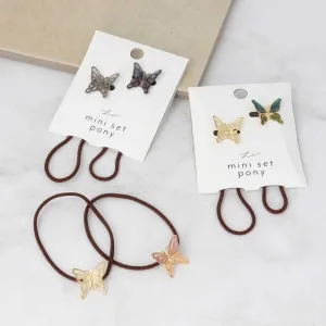 Butterfly Hair Tie Set