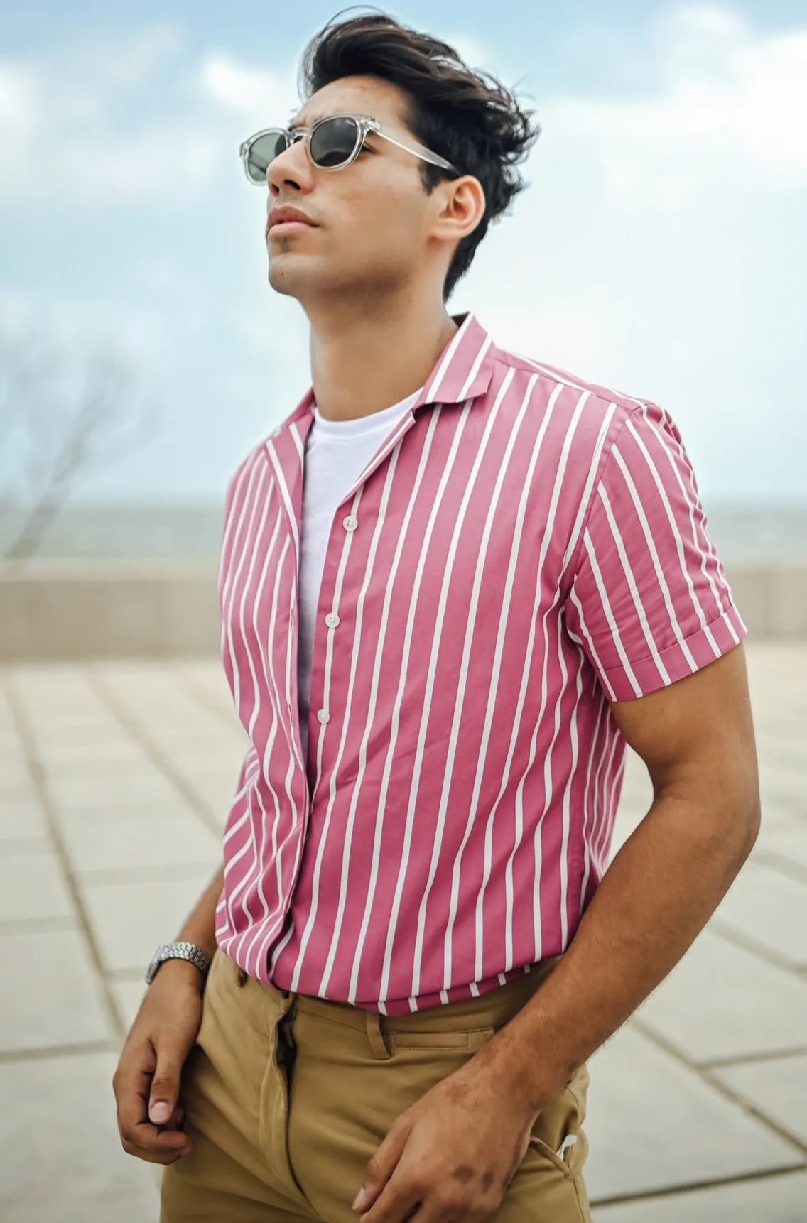 CAMP COLLAR - SHORT SLEEVES SHIRTS
