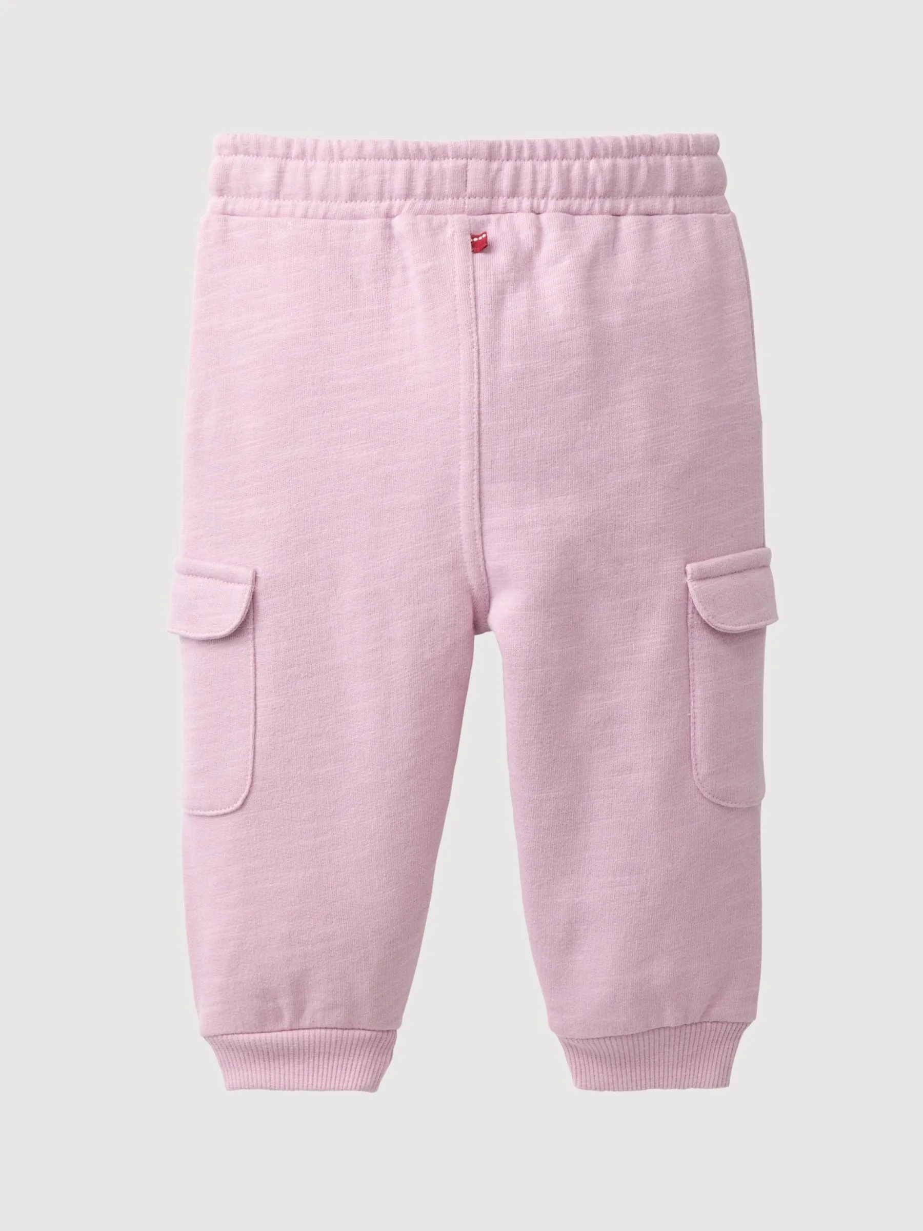 Cargo-Sweat-Hose Pink Baby | People Wear Organic
