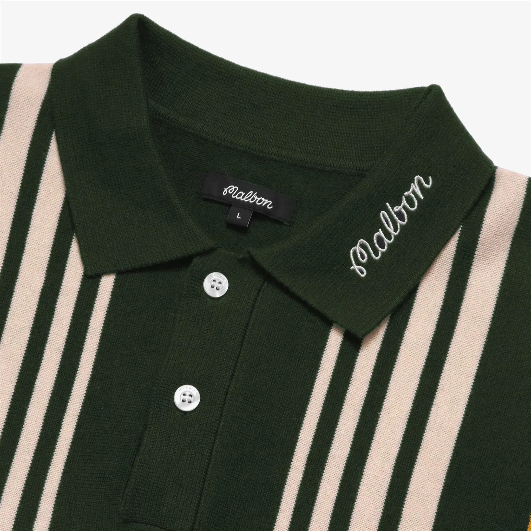 Cedar Knitted Polo Forest - W24