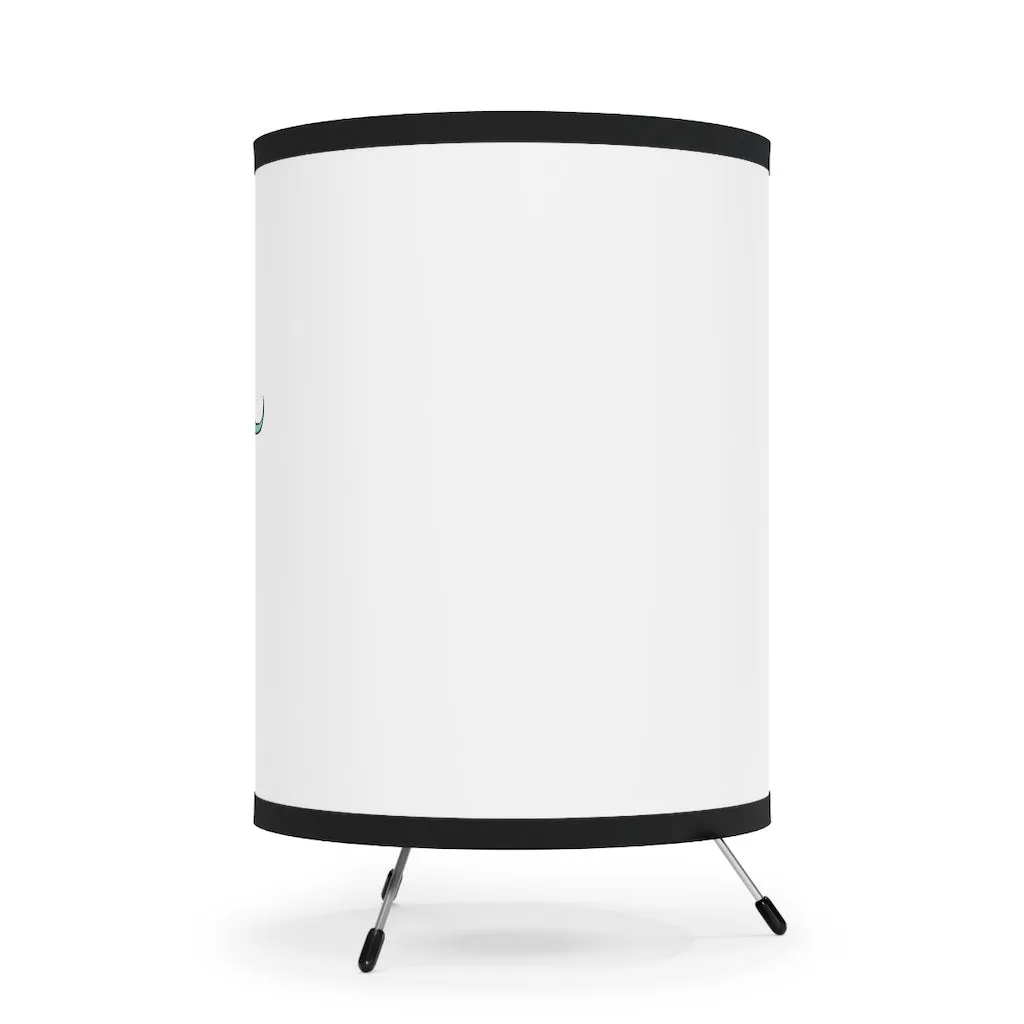 Chriskisx Tripod Lamp with High-Res Printed Shade, US/CA plug