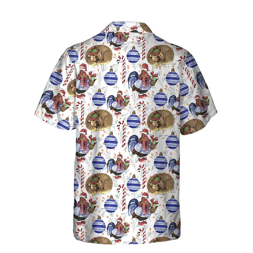 Christmas Winter Holiday Symbol Hawaiian Shirt, Funny Christmas Shirt, Gift For Christmas