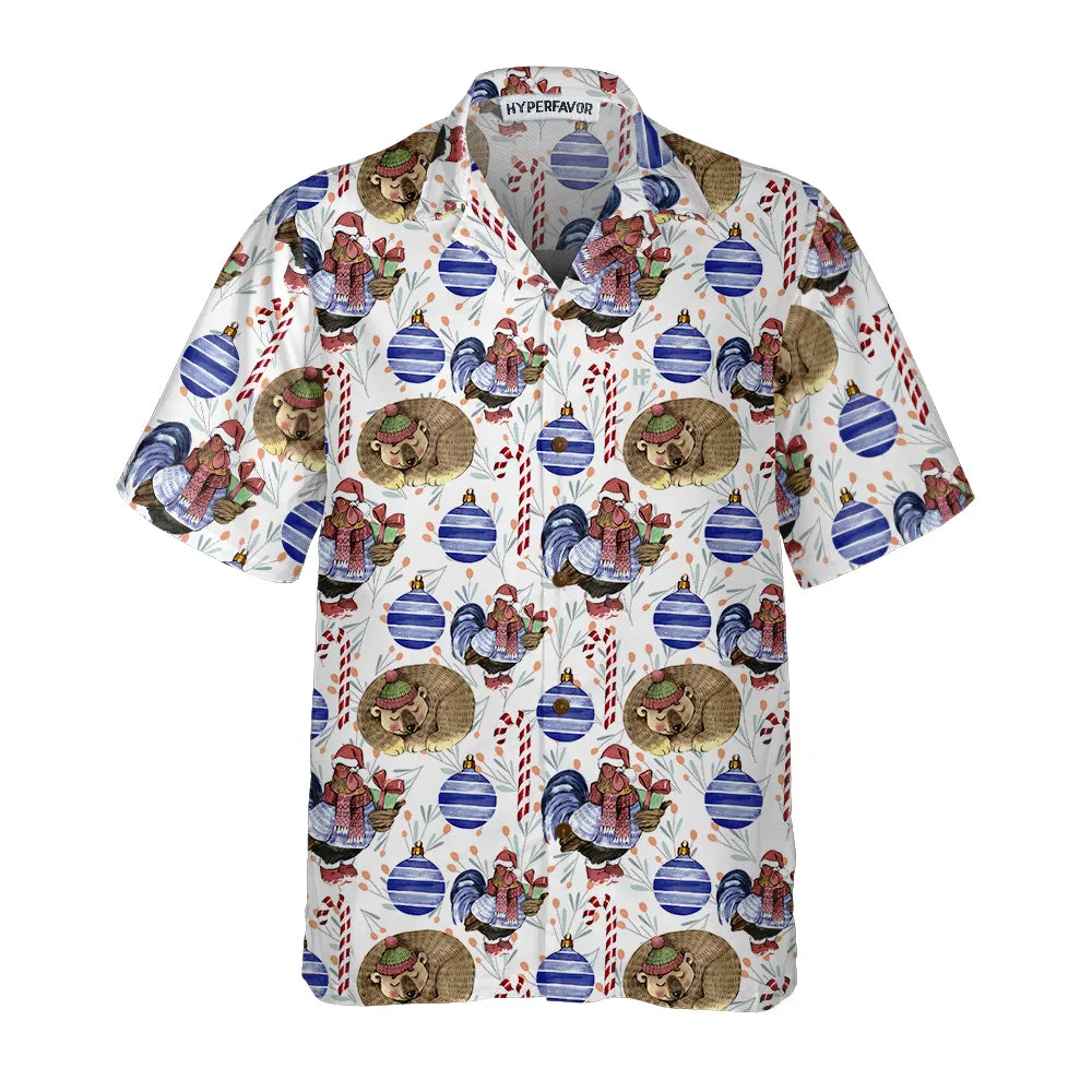 Christmas Winter Holiday Symbol Hawaiian Shirt, Funny Christmas Shirt, Gift For Christmas
