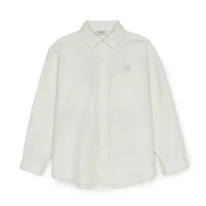 Classic Denim Monogram Big Lux Long-Sleeve Shirt New York Yankees
