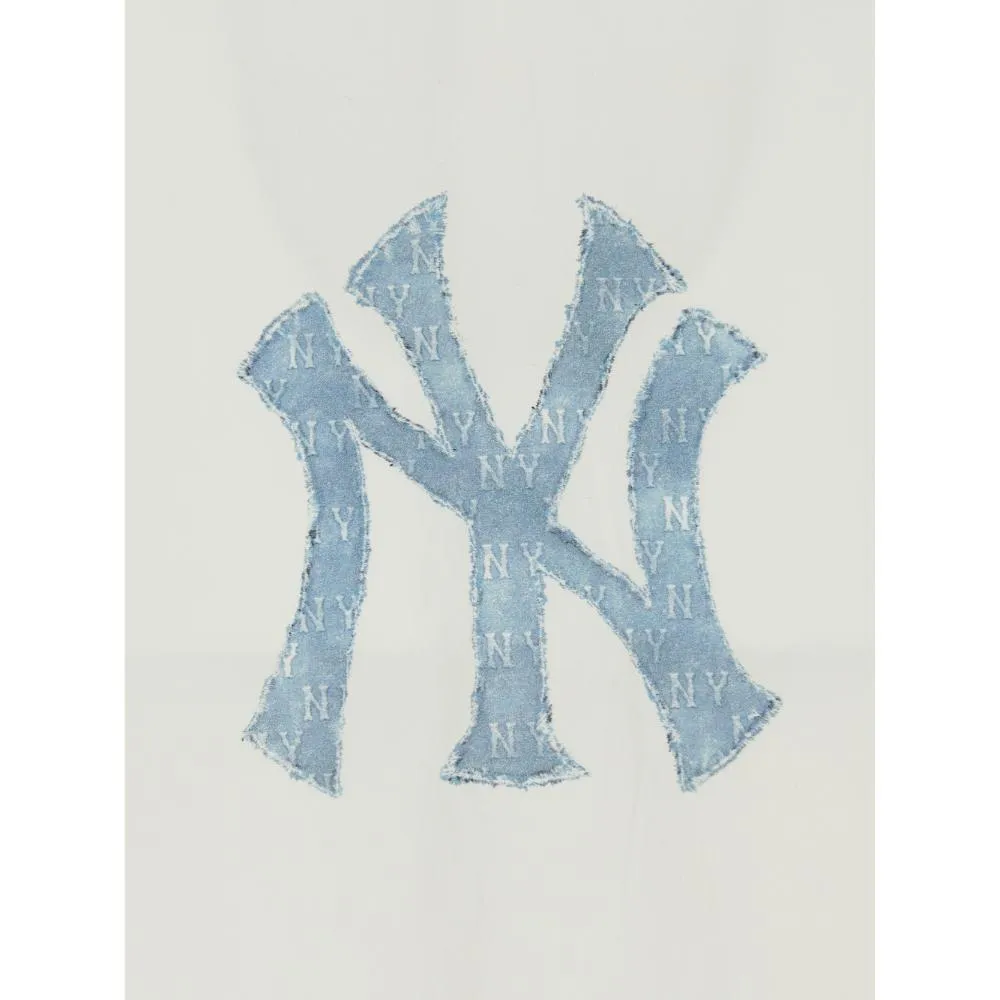 Classic Denim Monogram Big Lux Long-Sleeve Shirt New York Yankees