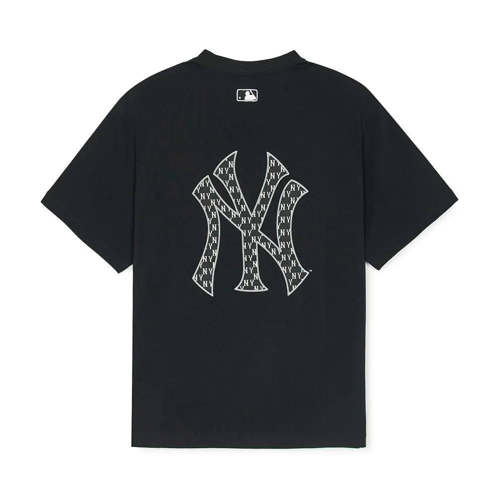 Classic Monogram Big Lux Oversized-Fit T-Shirt New York Yankees