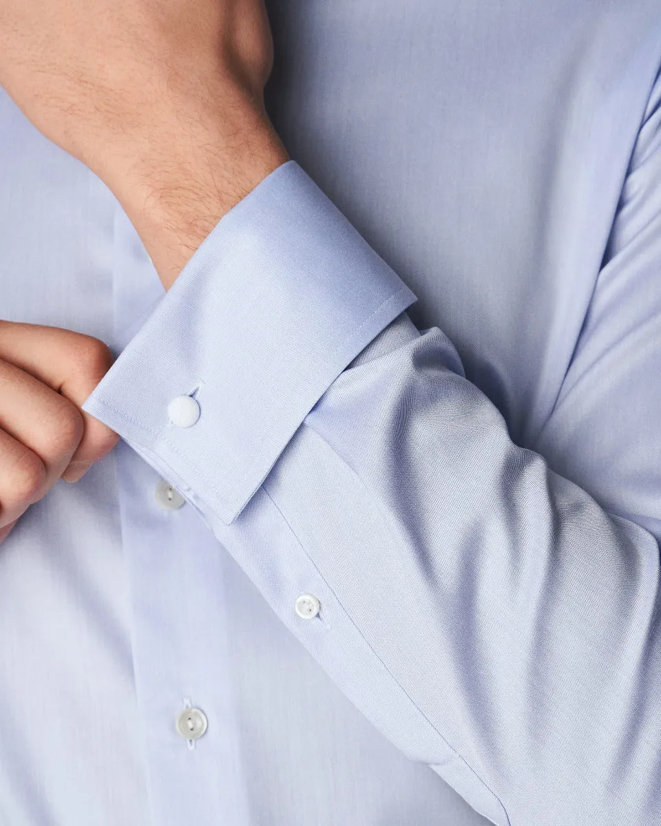 Contemporary Fit French Cuff Twill Shirt