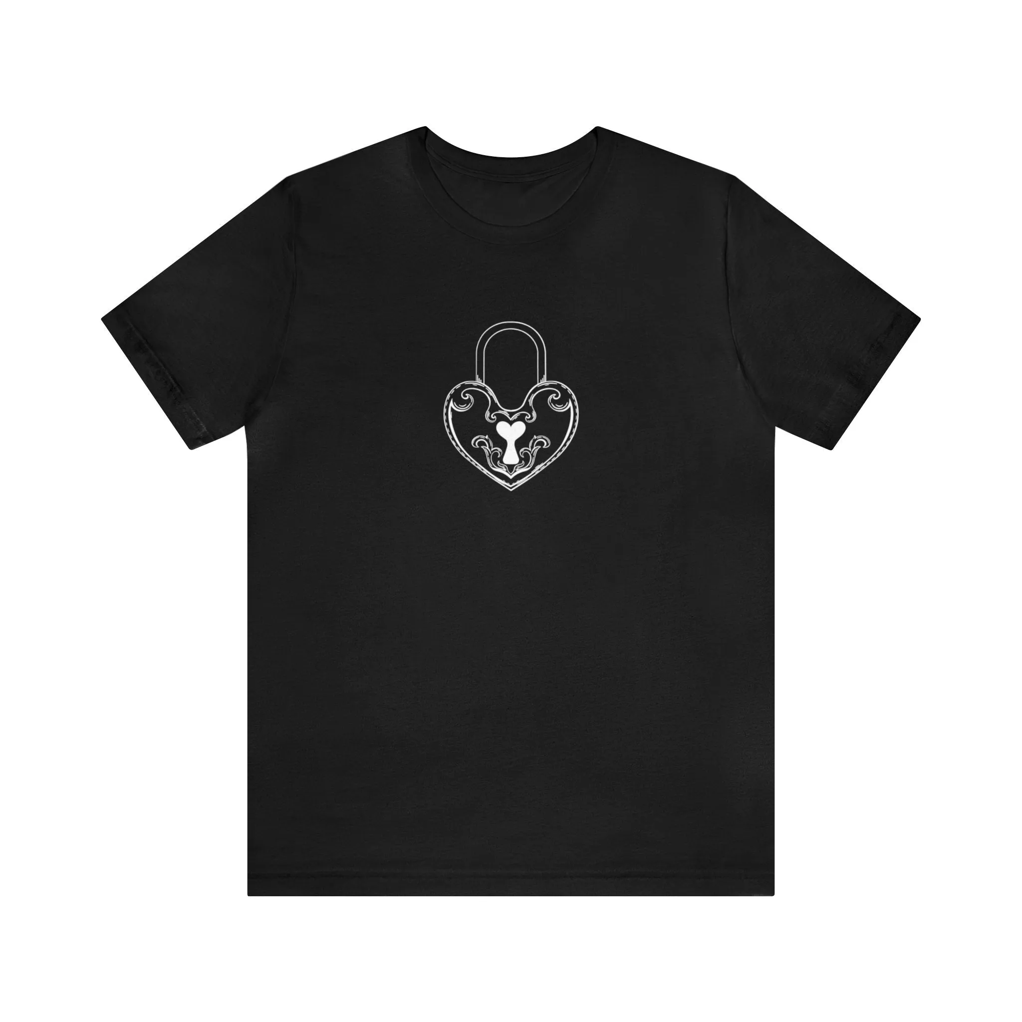 Couples Lock & Key Shirts -lock heart
