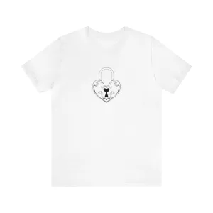 Couples Lock & Key Shirts -lock heart