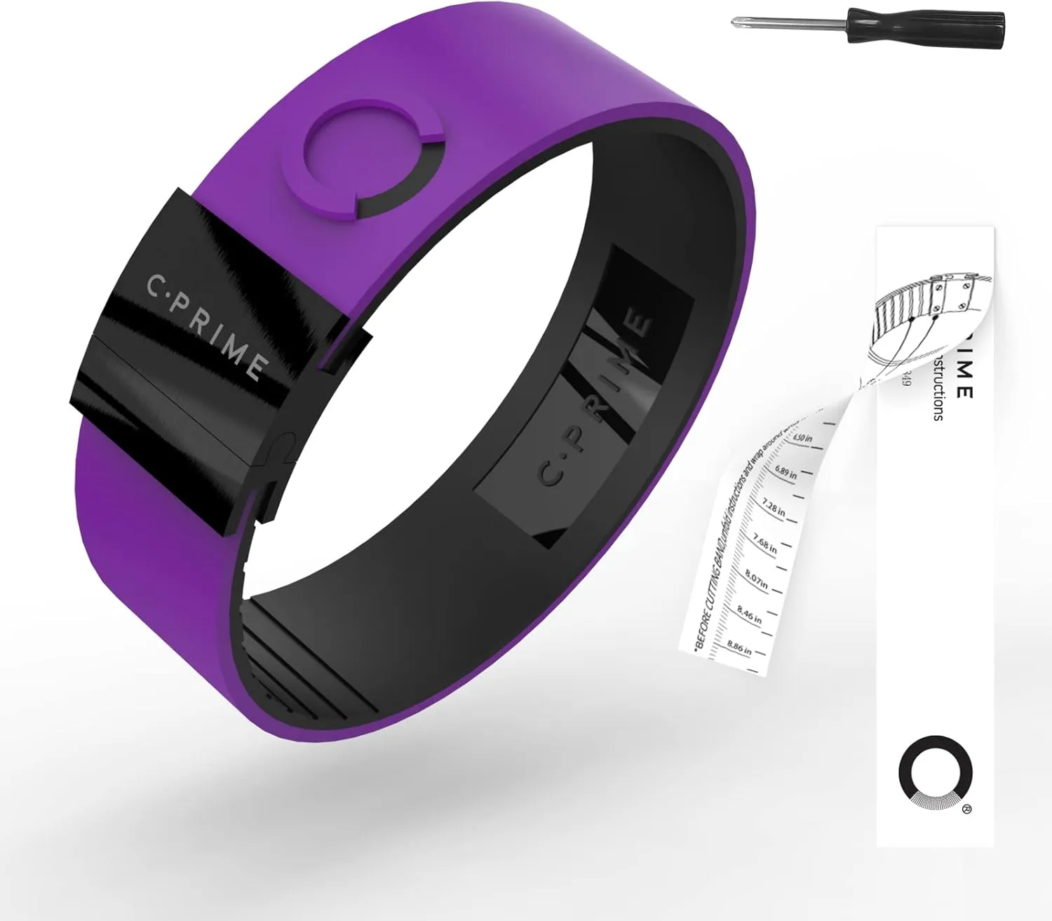 cPRIME Sports Balance Bracelet NEO Broadline Cold Size, Silicone Energy Bracelet Men Sport Bracelet Provide Endurance Strength for Sports