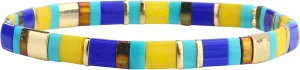 CQUAN CHI Colorful Stretch Strand Bracelets Tila Miyuki Friendship Bracelet Bangle