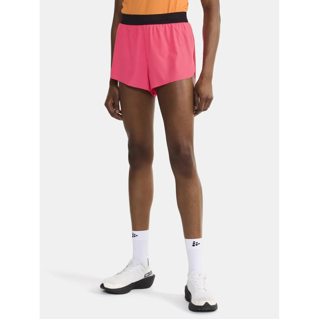 Craft Pro Hypervent Split Shorts - Fuchsia - WOMEN (1914596)