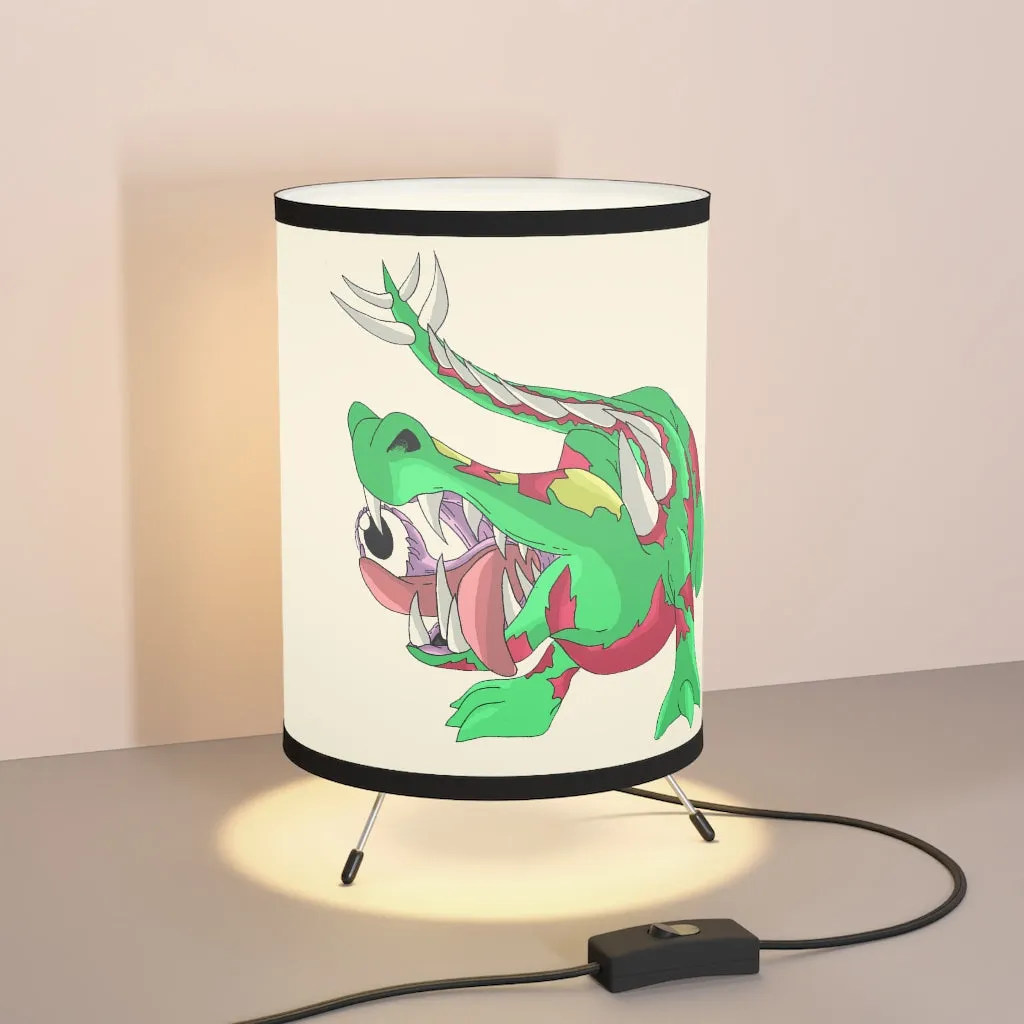 Crawnawsome Tripod Lamp with High-Res Printed Shade, US/CA plug