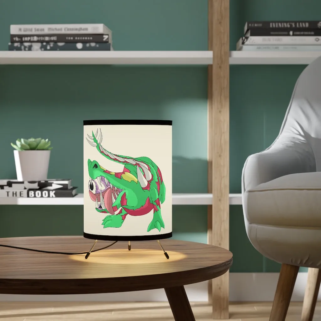 Crawnawsome Tripod Lamp with High-Res Printed Shade, US/CA plug