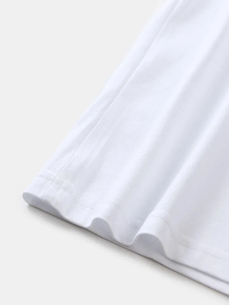 David Status Graphic Cotton T-Shirts
