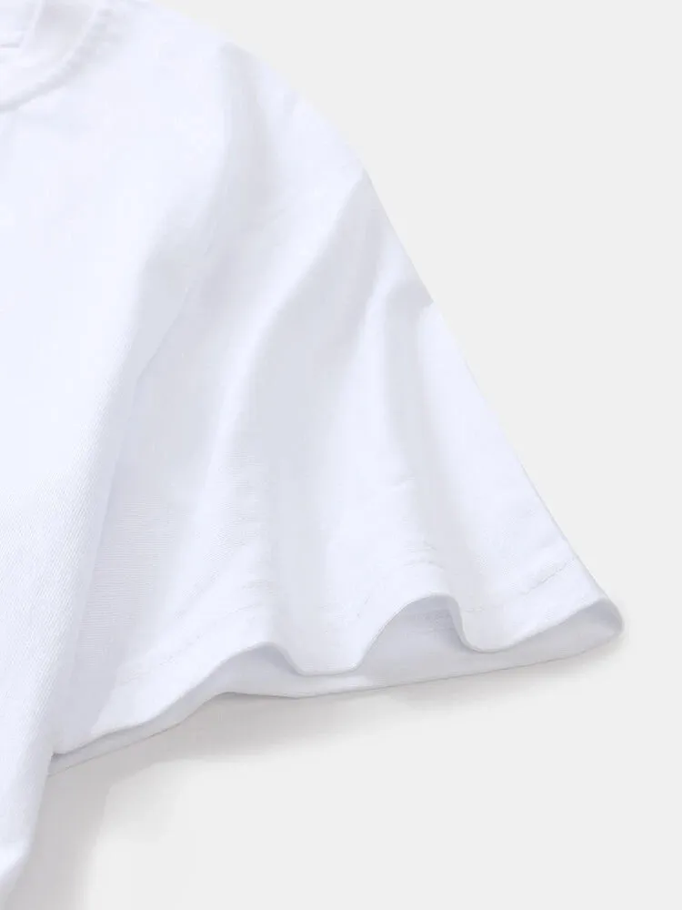 David Status Graphic Cotton T-Shirts