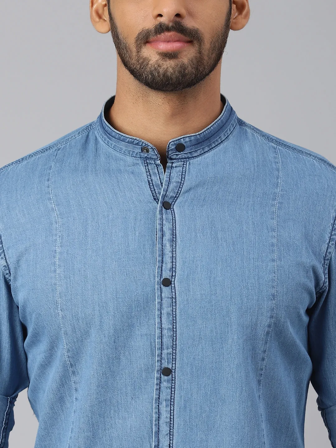 Denim Fox Shirt