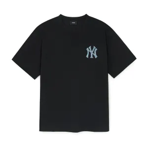 Denim-Like Monogram Big Lux Oversized-Fit T-Shirt New York Yankees