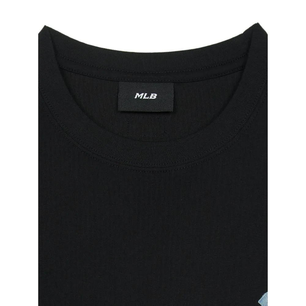 Denim-Like Monogram Big Lux Oversized-Fit T-Shirt New York Yankees